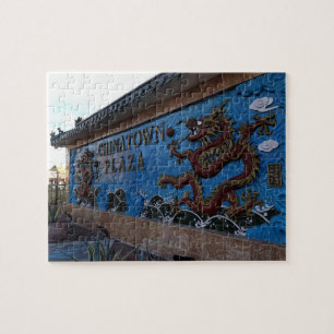 Chinatown Plaza Sign #1, Las Vegas Jigszle Puzzle Pussel