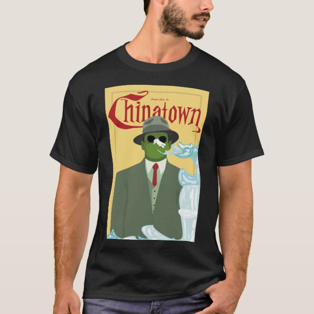 Chinatown - Poster Classic T-Shirt (Framsida)