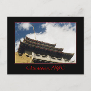 Chinatown Rooftop-vykort Vykort