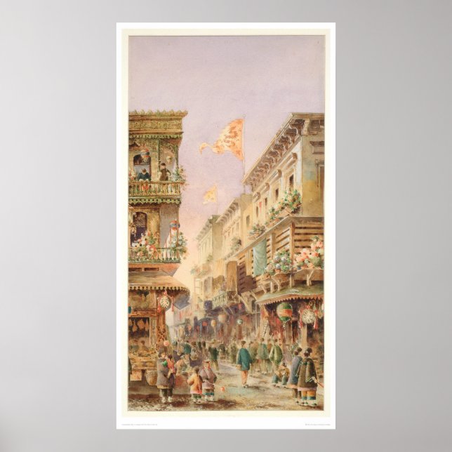 Chinatown San Francisco (nr 0108A) Poster (Framsidan)