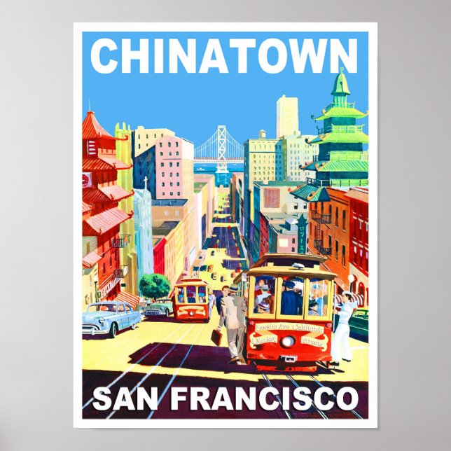 Chinatown San Francisco Poster (Framsidan)