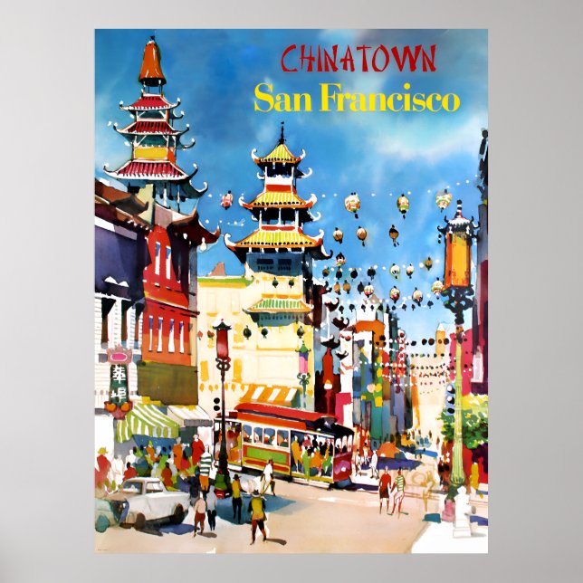 Chinatown, San Francisco Poster (Framsidan)