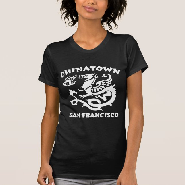 Chinatown San Francisco Tee Shirt (Framsida)