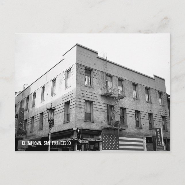 Chinatown, San Francisco Vykort (Framsida)