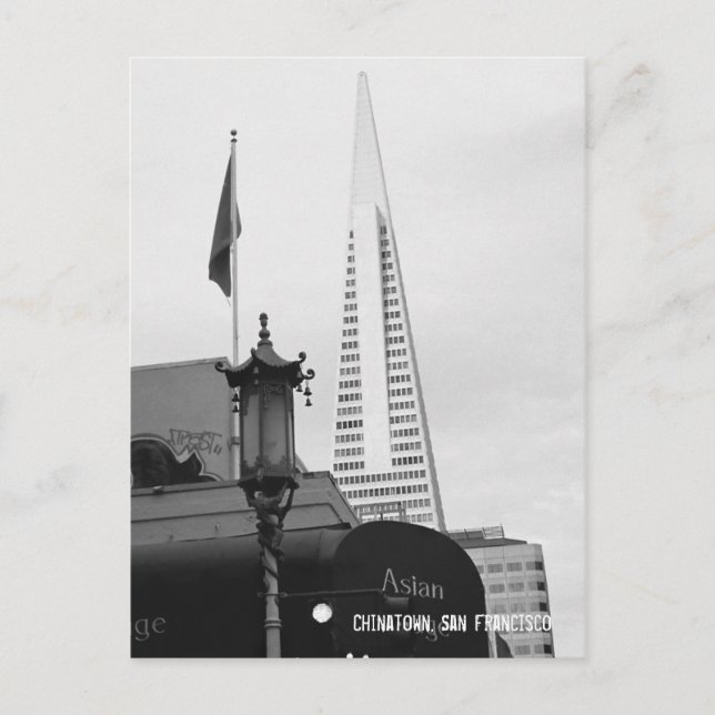 Chinatown, San Francisco Vykort (Framsida)