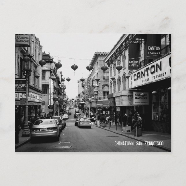 Chinatown, San Francisco Vykort (Framsida)
