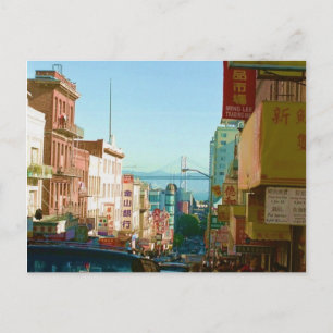 Chinatown San Francisco Vykort