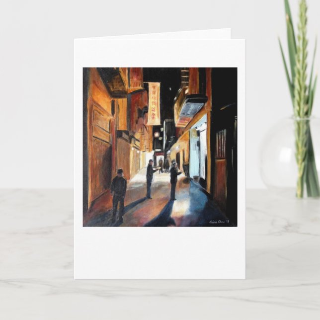 "Chinatown Treasure Hunt" av Trina Chow Kort (Framsida)