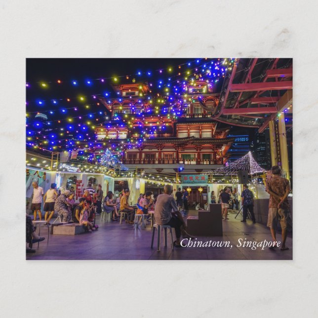Chinatown Visitor Center, Singapore Vykort (Framsida)