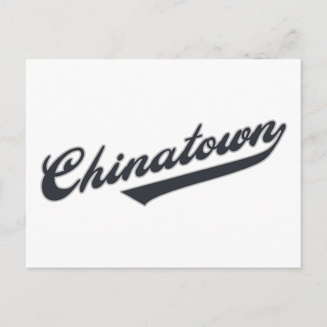 Chinatown Vykort (Framsida)