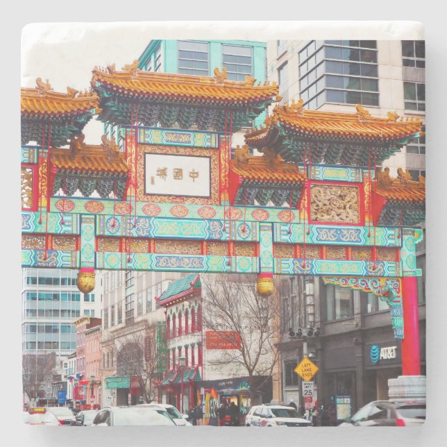 Chinatown. Washington, DC, USA Stenunderlägg (Framsidan)