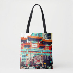 Chinatown. Washington, DC, USA Tygkasse