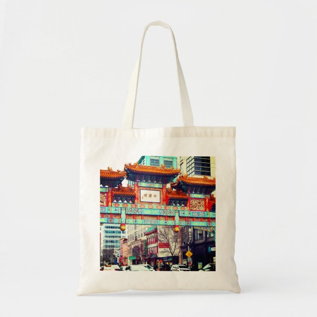Chinatown. Washington, DC, USA Tygkasse (Framsidan)