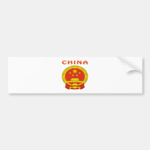 Chinavapensköld Bildekal