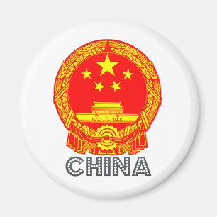 Chinavapensköld Magnet