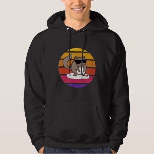 Chinchilla Älskare Chinchilla Mamma Pet Owner Retr Hoodie
