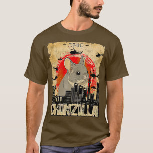 Chinchilla Chinzilla Retro Chinchilla Älskare Funn T Shirt