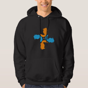 Chinchilla Circle Animal Lover Idea Hoodie