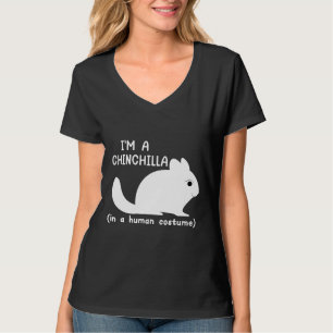 Chinchilla Costume Cute Chinchillas T Shirt
