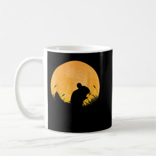 Chinchilla Easy Halloween Outfit Rodent Måne Kaffemugg