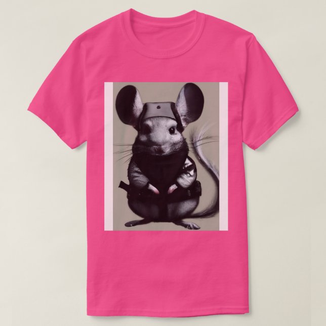 Chinchilla i en ninja costume 1 t shirt (Design framsida)