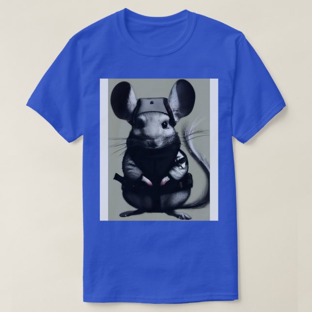 Chinchilla i en ninja costume 1 t shirt (Design framsida)