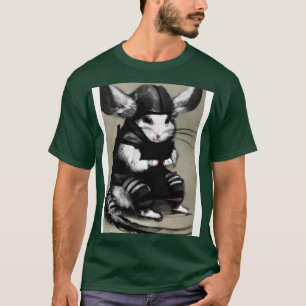 Chinchilla i en ninja-kostym 2 t shirt