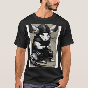 Chinchilla i en ninja-kostym 2 t shirt