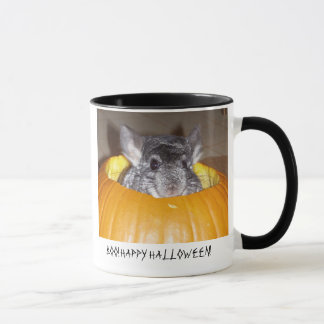 Chinchilla i pumpa, BU! HAPPY HALLOWEEN! Mugg