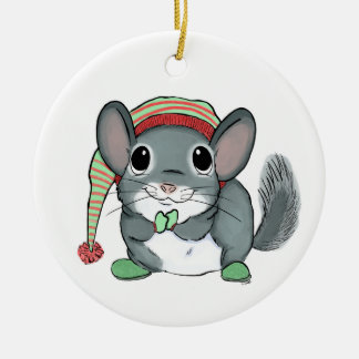 Chinchilla Julgran Ornament