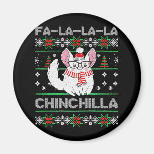 Chinchilla-julklapp för Chinchilla Kärlek Magnet