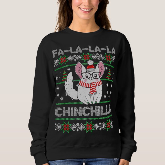 Chinchilla-julklapp för Chinchilla Kärlek T Shirt (Framsida)
