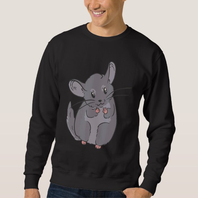 Chinchilla Manar Kejsarinnan Lång Ärmad Tröja (Framsida)