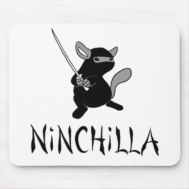 Chinchilla Mousepad Musmatta (Framsidan)