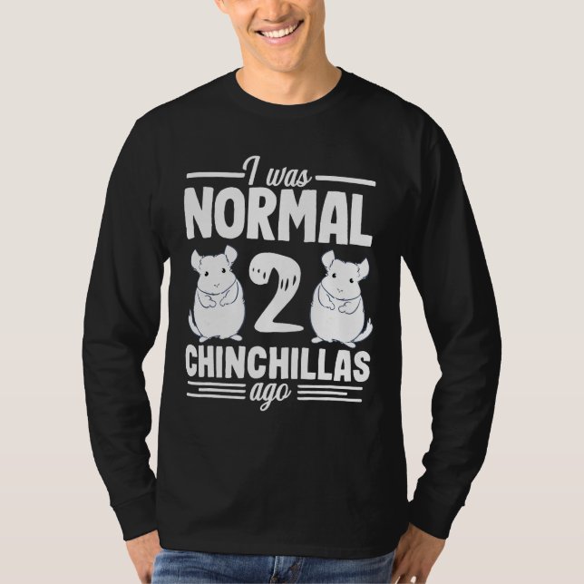 Chinchilla Normal Pet Animal Lover För barn Kvinno T Shirt (Framsida)