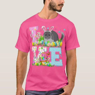 Chinchilla Påskägg Hunt Funny Kärlek Chinchilla E T Shirt