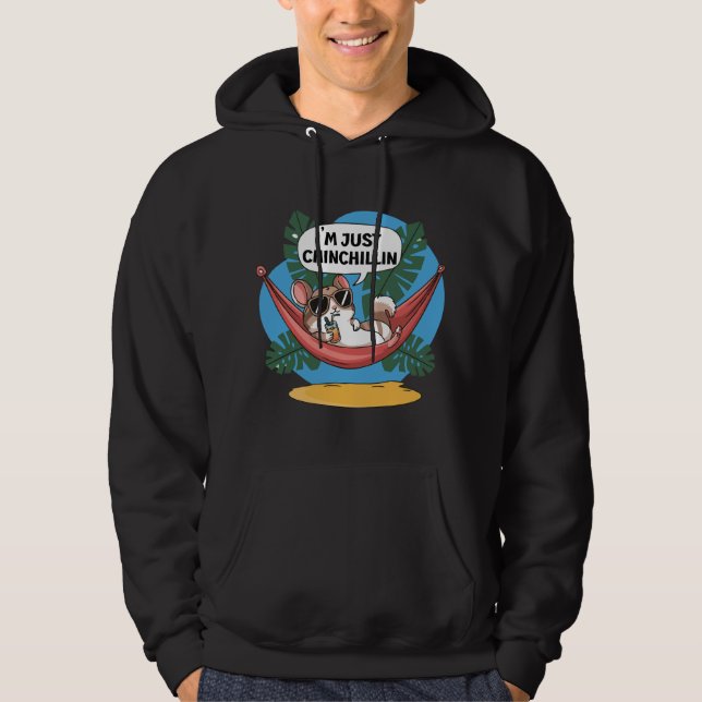 chinchilla relax hoodie (Framsida)