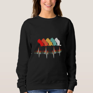 Chinchilla Retro Sunset T Shirt