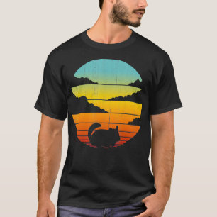 Chinchilla Retro Vintage 60-tal 70-tal Manar Women T Shirt