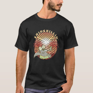 Chinchilla sommardagen Handflatan Chinchilla Drink T Shirt