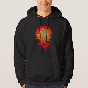 Chinchilla sommartid Chinchilla Älskare Vintage Su Hoodie