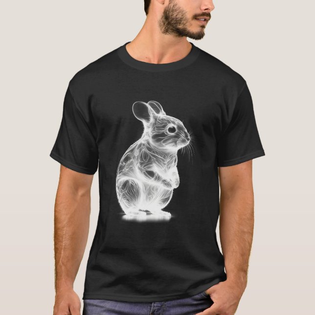 Chinchilla Spirit Animal  Chinchilla T Shirt (Framsida)