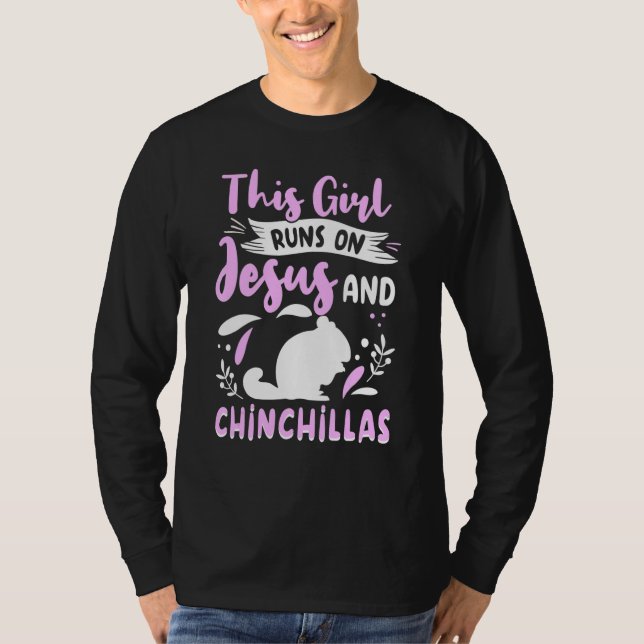 Chinchilla-utrustning för Chinchilla Apparel Women T Shirt (Framsida)