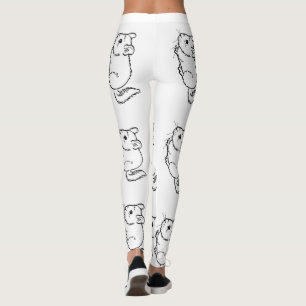 Chinchilladamasker! Leggings