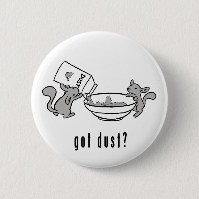 Chinchillahar dammar av knäppas knapp (Framsida)