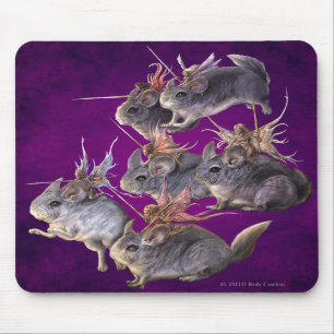 Chinchillakavalleri Mousepad Musmatta