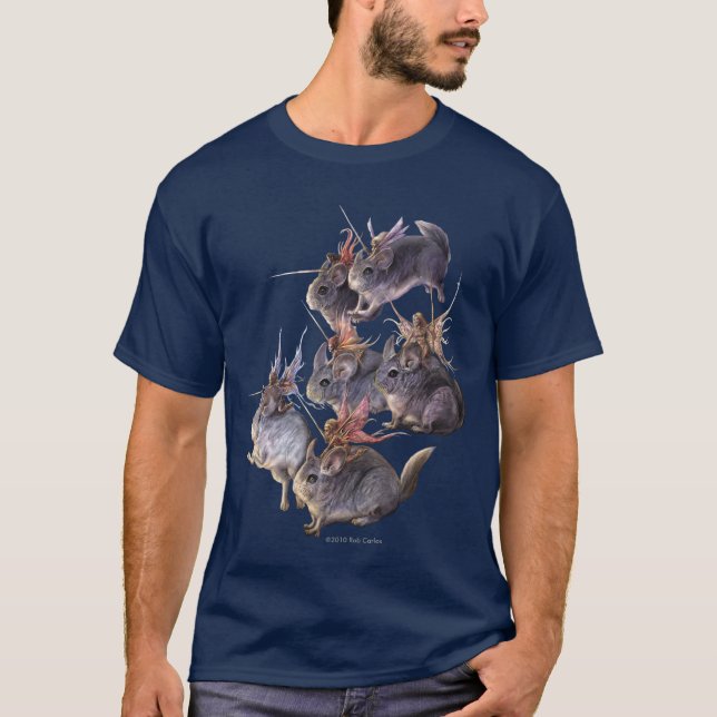 Chinchillakavalleri Tee Shirt (Framsida)