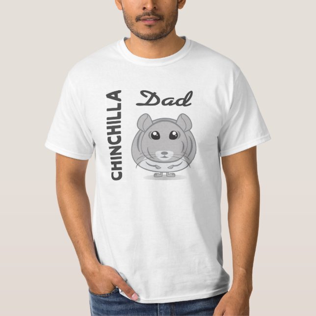 ChinchillapappaT-tröja T-shirt (Framsida)