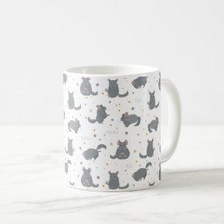 Chinchillas do yoga kaffemugg