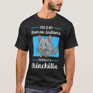 Chinchillas Human Costume Rodent Animal T Shirt